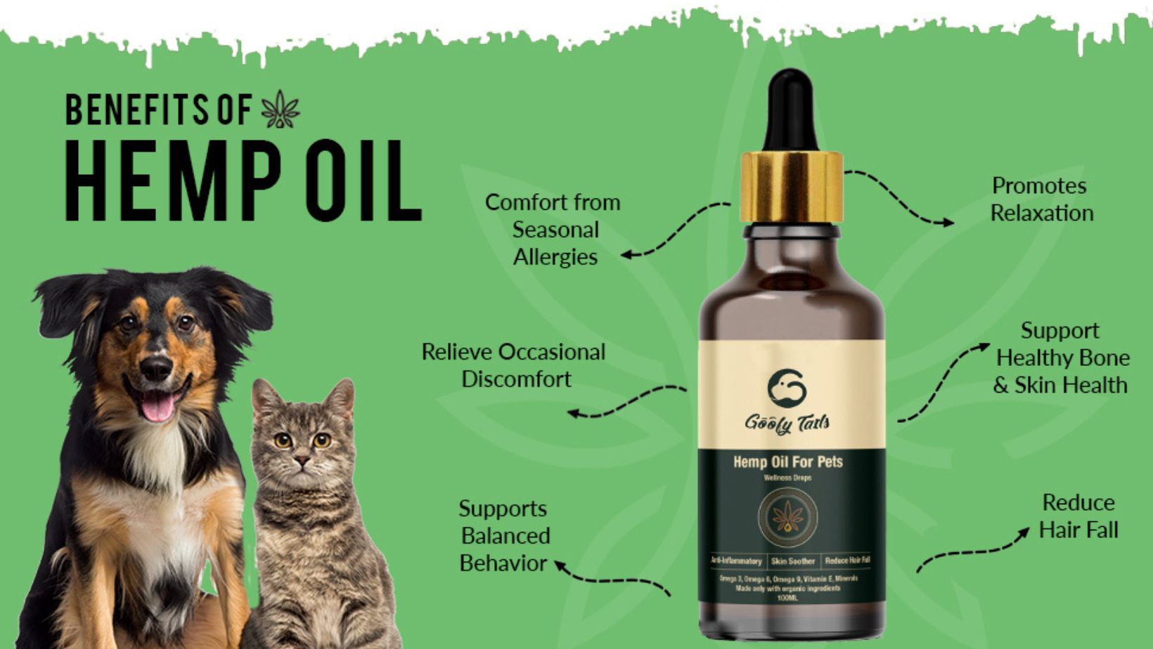 CBD Relief Oil for Dogs & Cats - Hemp Well