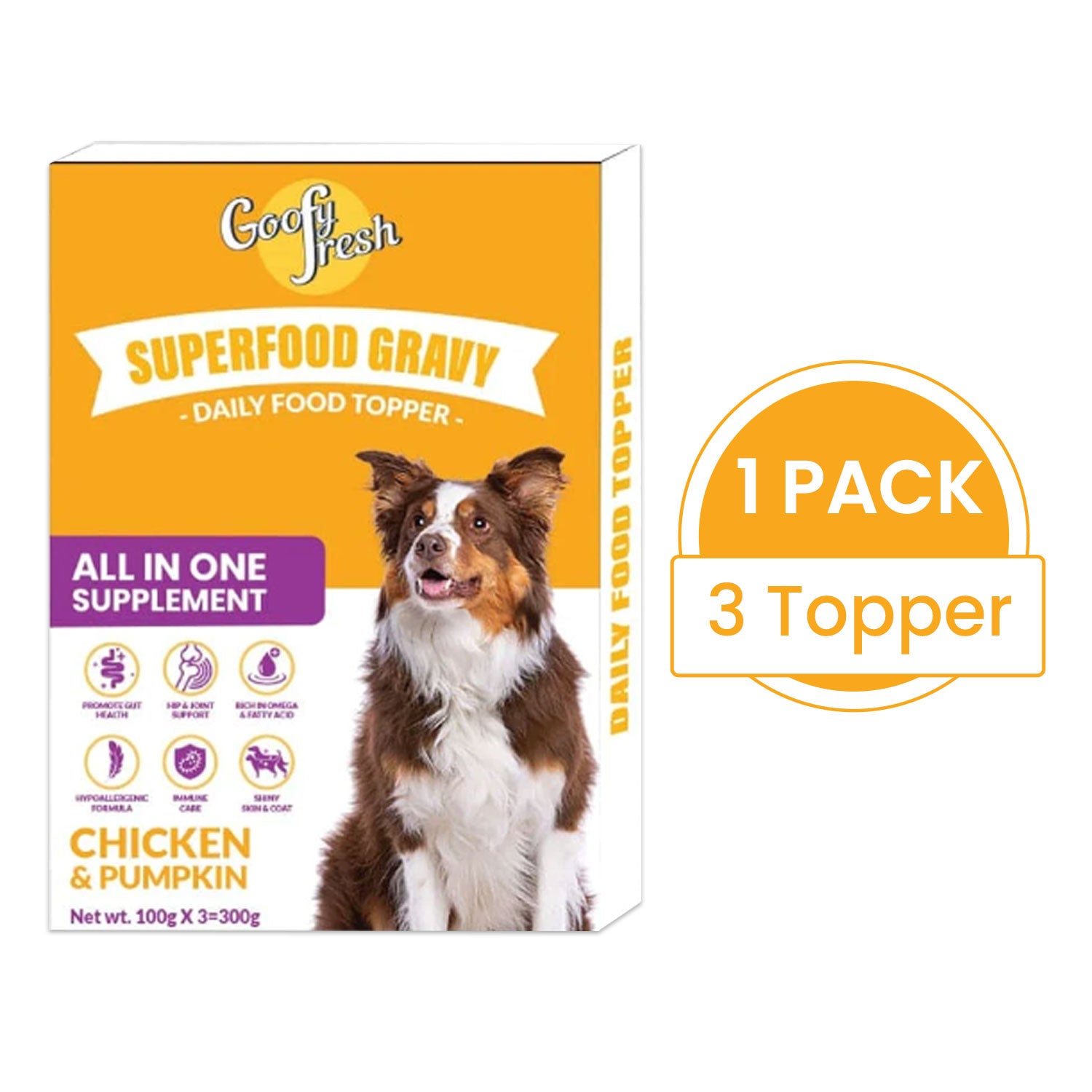 Chicken Meal Topper for Dogs and Puppies-300g