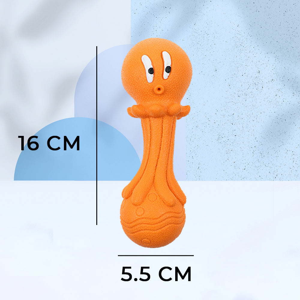 Octopus chew toy dimension for dogs