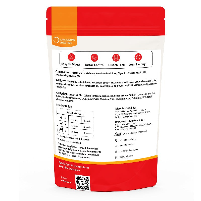 Twist treats for dogs