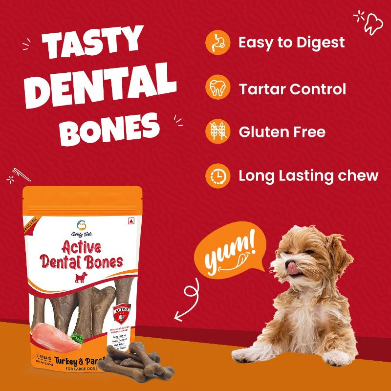 Benefits of dogs dental treats by goofy tails