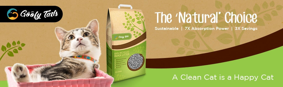 What is Recycled Paper Cat Litter?