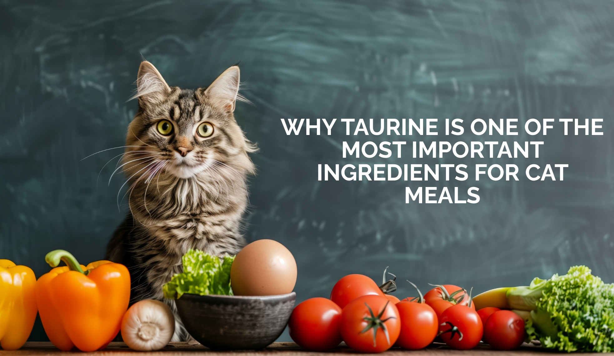Why Taurine Is One of the Most Important Ingredients for Cat Meals