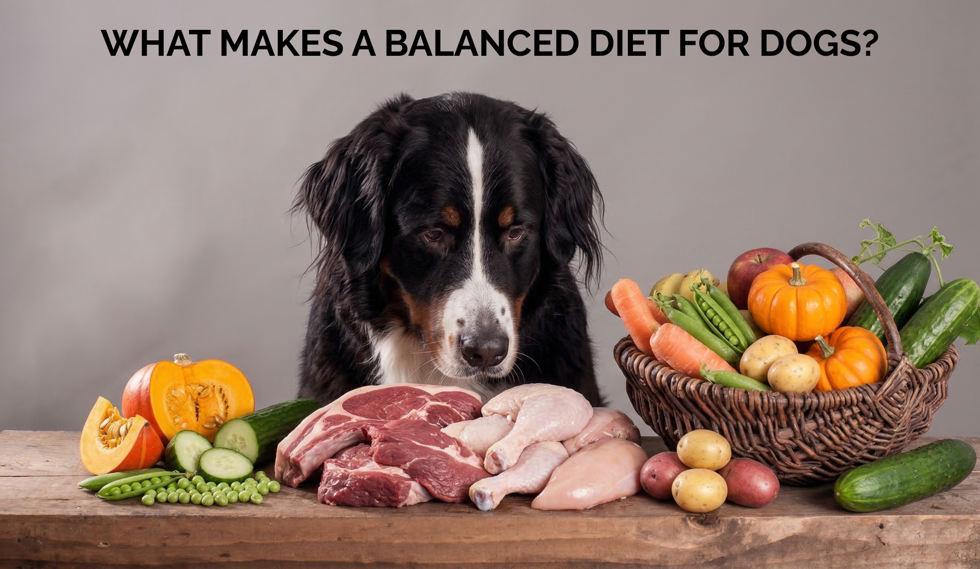What Makes a Balanced Diet for Dogs?