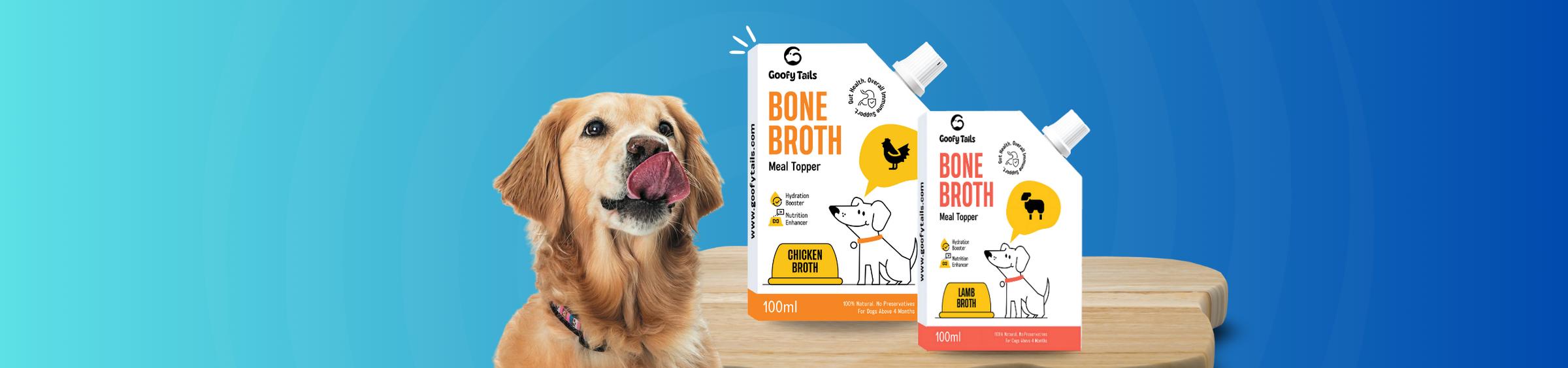 Bone Broth and Toppers for Dogs