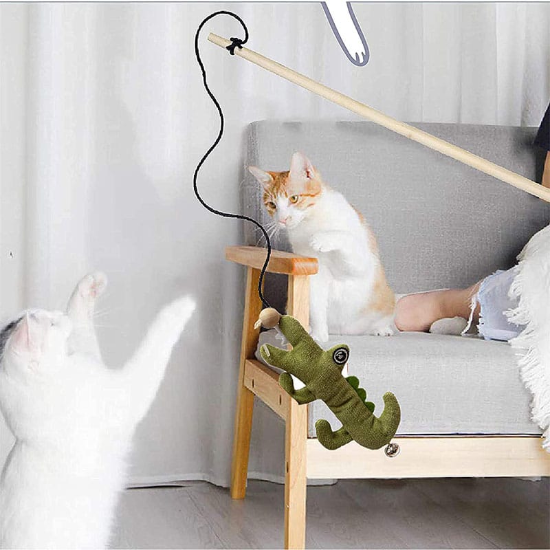 Wand and Stick Cat Toys