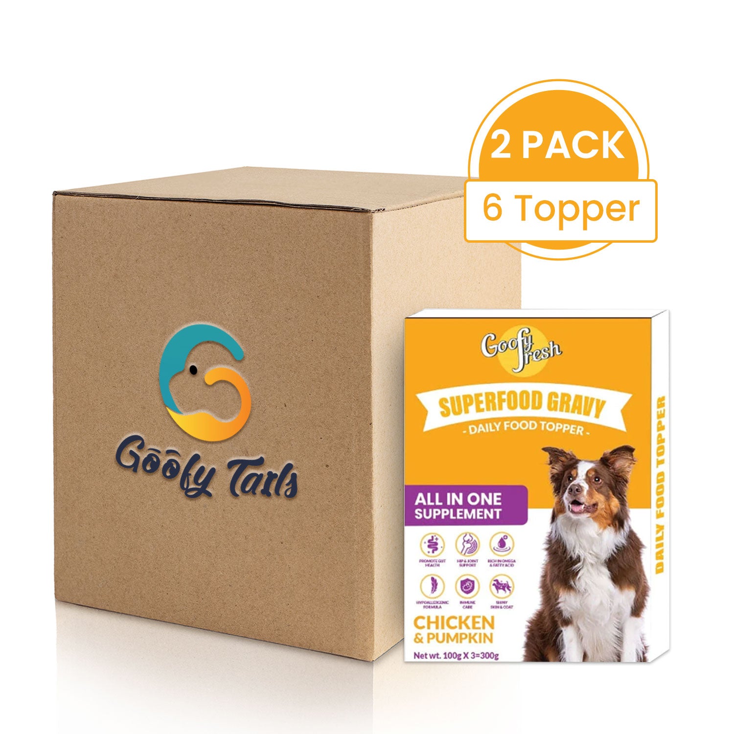 Goofy Fresh Chicken Meal Topper for Dogs and Puppies