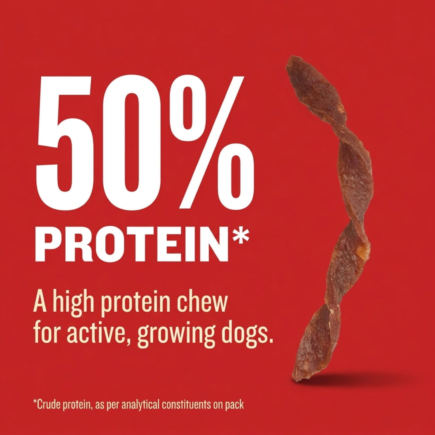 Goofy Tails Active Chicken Twists - Dental Treats for Dogs