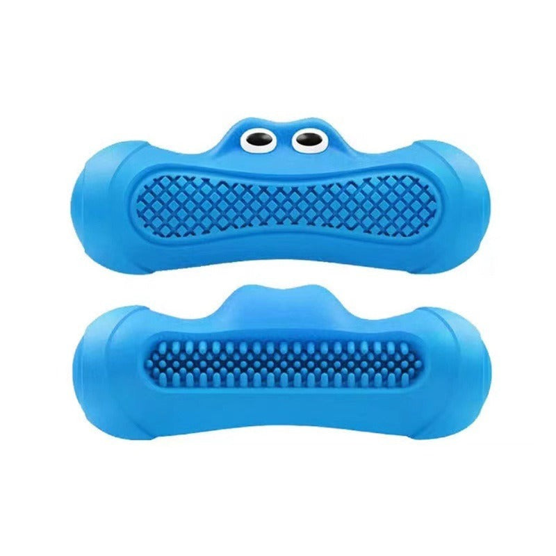 Blue color monster toy for dogs