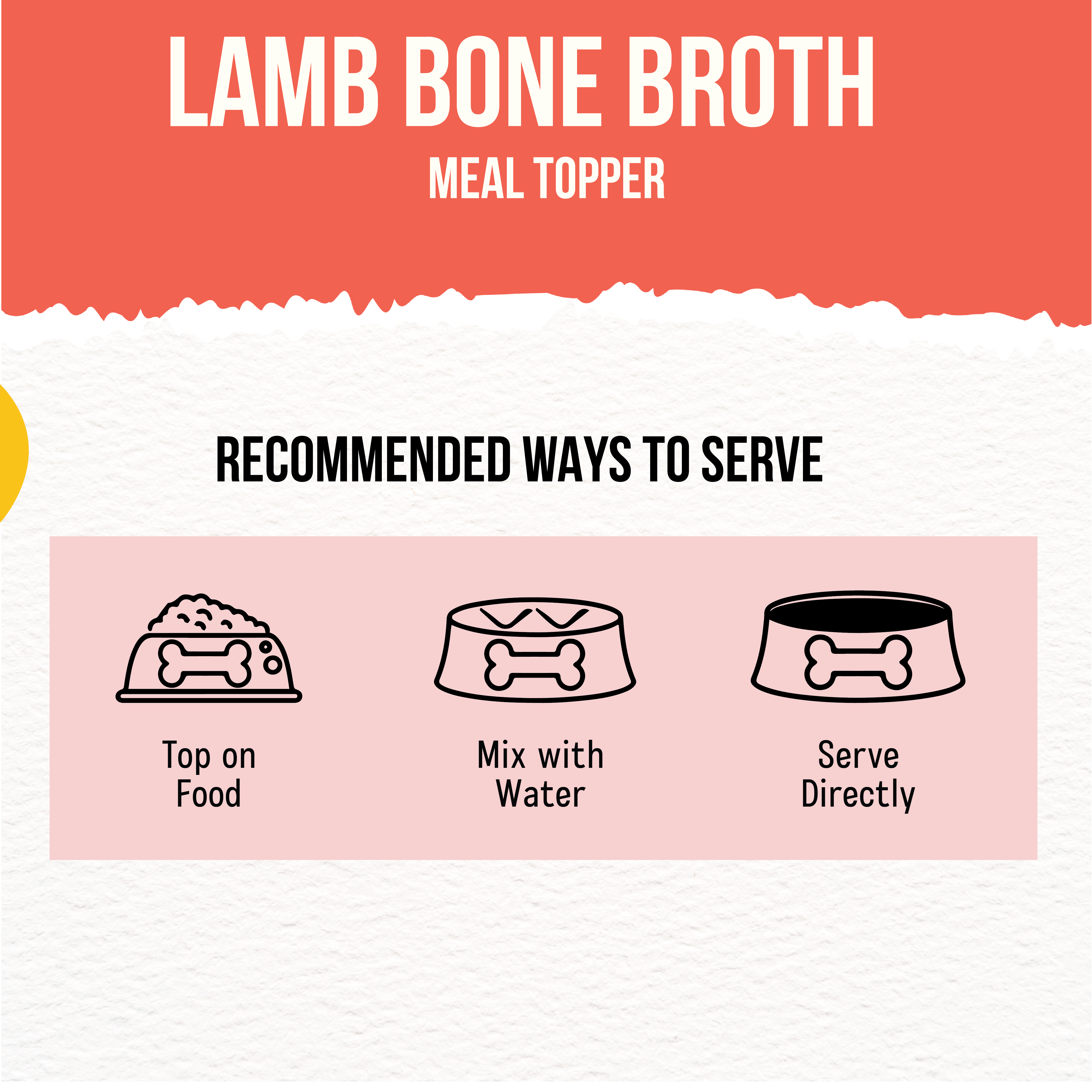 Goofy Tails Lamb Bone Broth for Dogs and Puppies