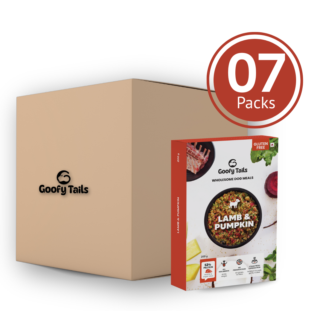 Goofy Tails Lamb and Pumpkin Food for Dogs and Puppies