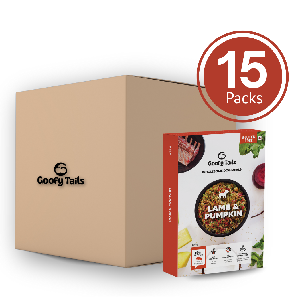 Goofy Tails Lamb and Pumpkin Food for Dogs and Puppies