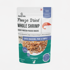 Goofy Tails Freeze Dried Shrimp Treats for Cats and Kittens