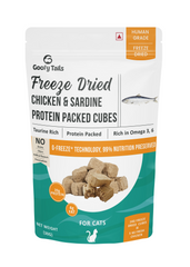 Goofy Tails Freeze Dried Chicken & Sardine Cat Treats