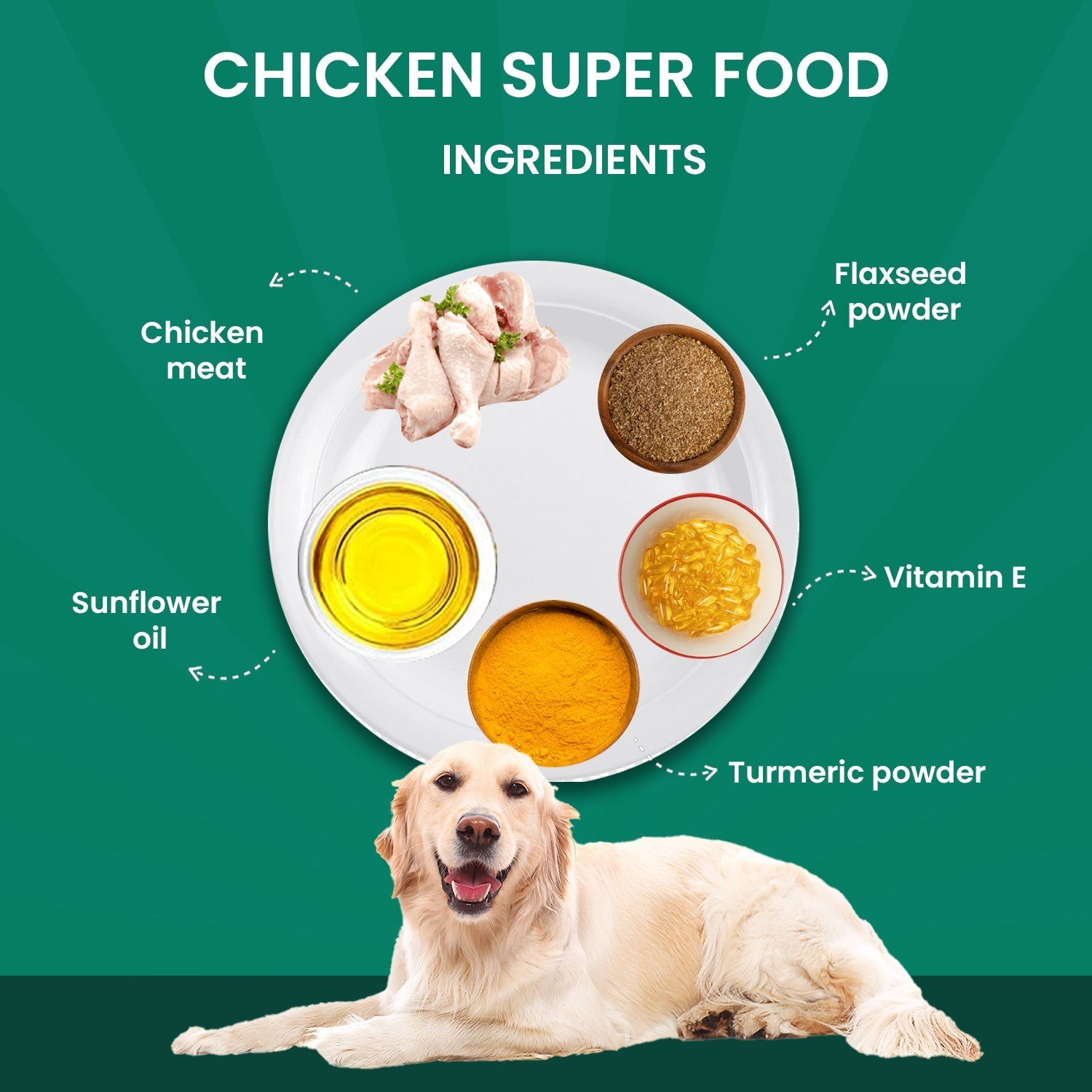 Chicken food topper ingredients