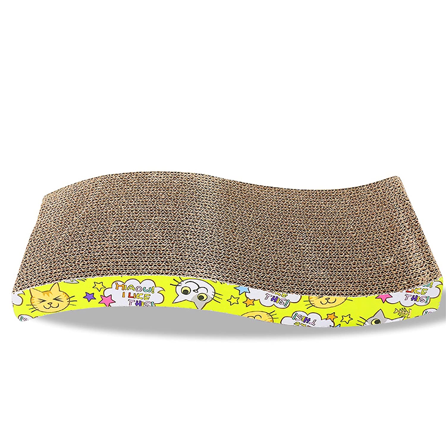 Goofy Tails Recycled Paper S-Shaped Cat Scratching Pad