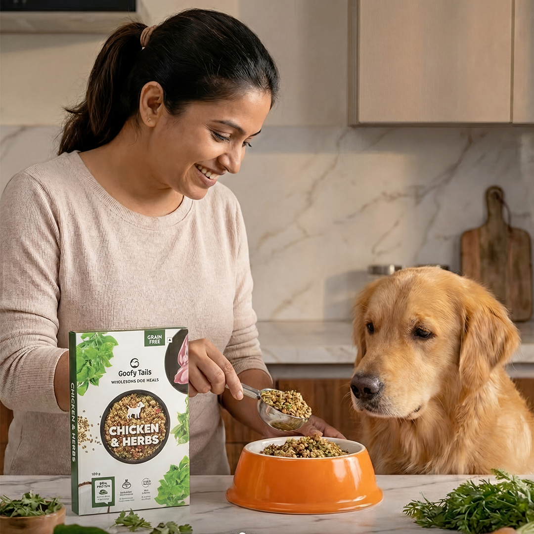 Goofy Tails Chicken and Herbs Gluten & Grain Free Food for Dogs and Puppies