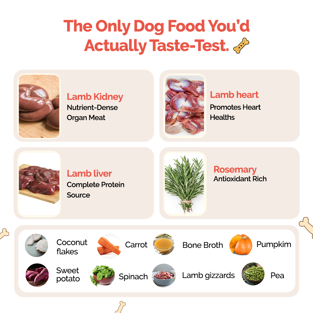 Goofy Tails Lamb and Rosemary Gluten & Grain Free Food for Dogs and Puppies