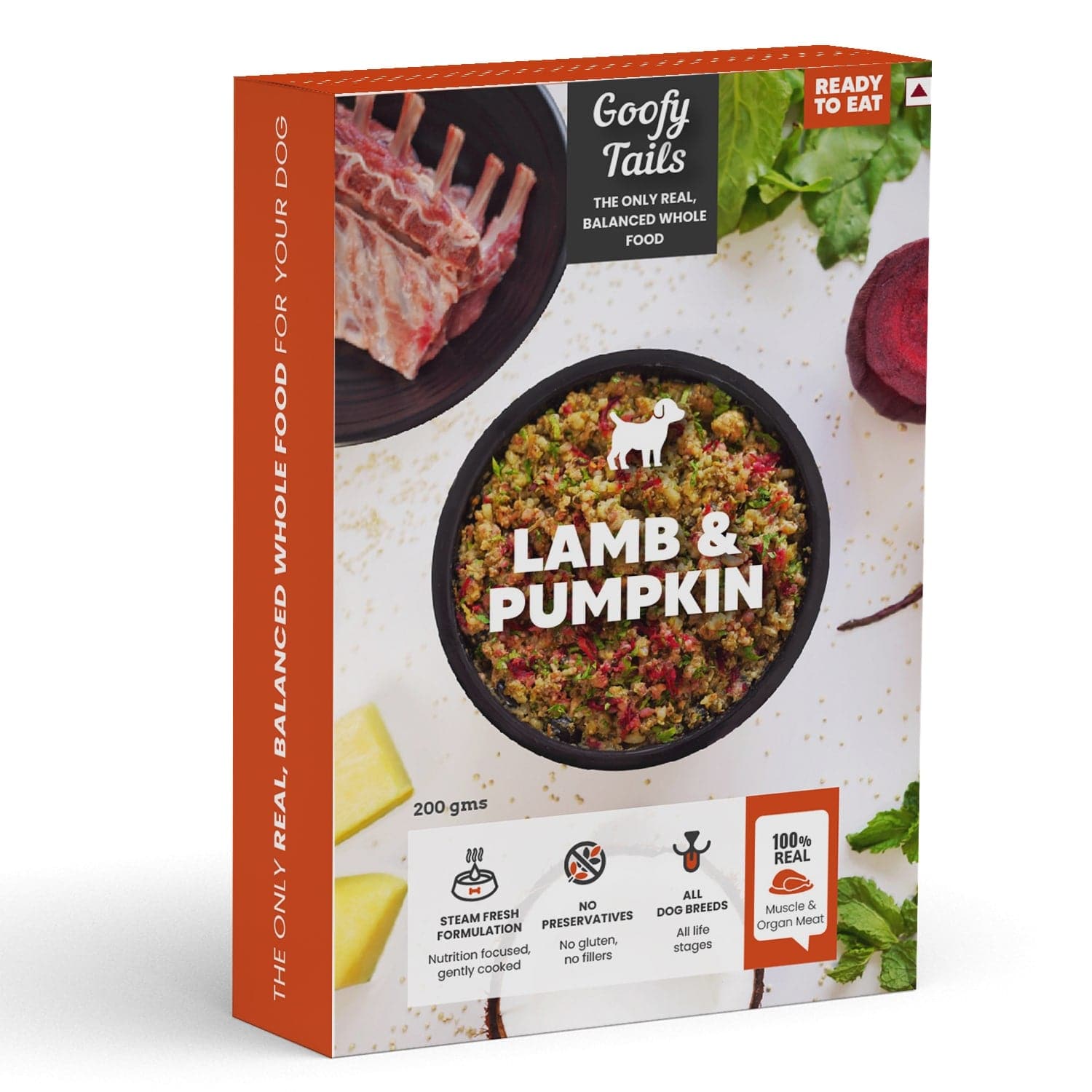 Fresh Pumpkin and Lamb Dog Food (7168214532246)