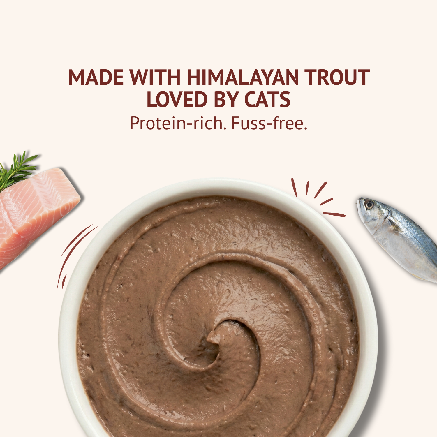 Goofy Tails Himalayan Trout Wet Cat and Kitten Food