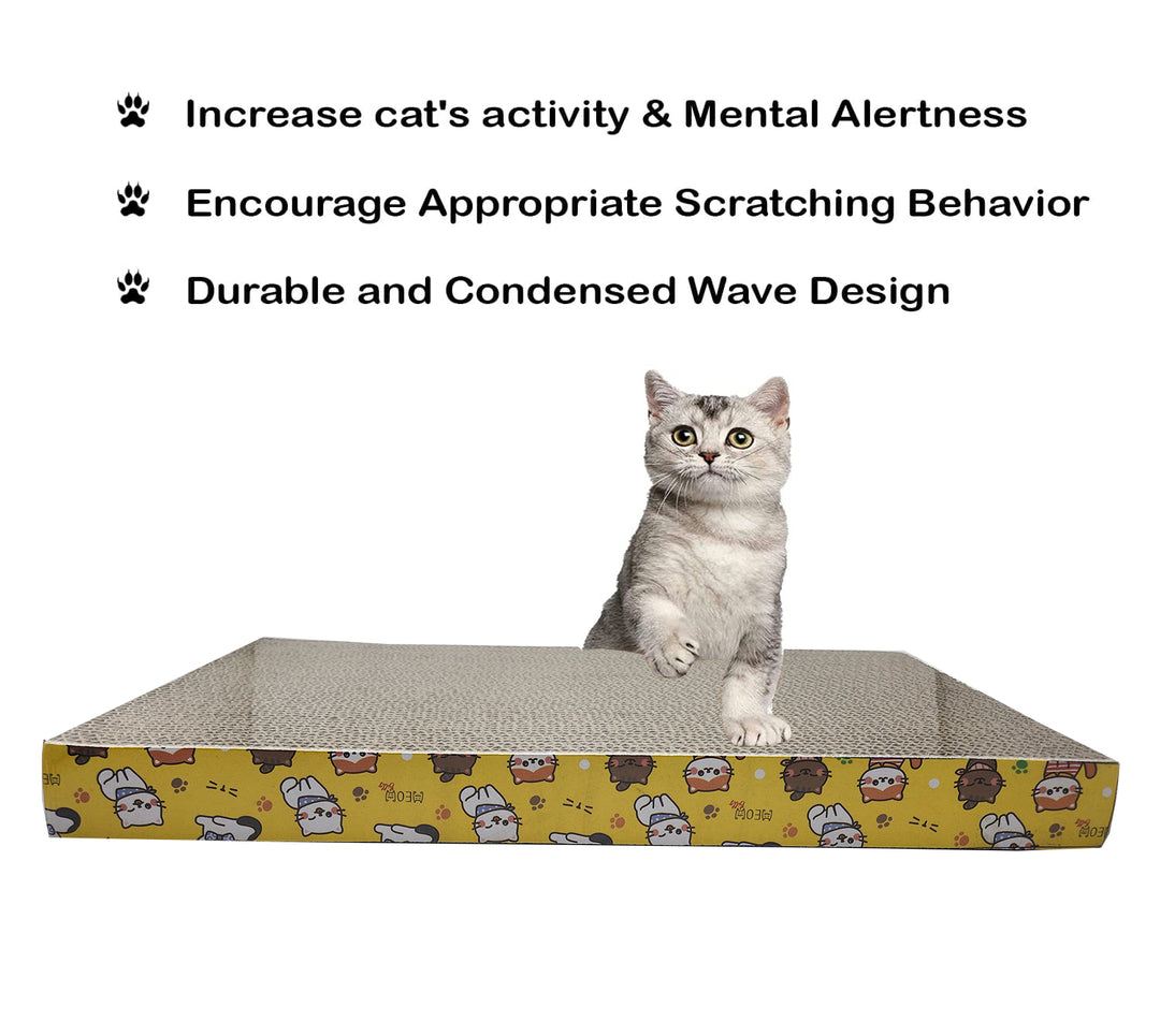 Goofy Tails Recycled Paper Cat Scratching Pad | Cat Scratchers – GoofyTails