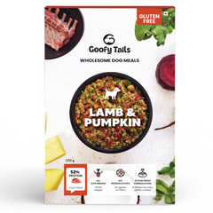 Goofy Tails Lamb and Pumpkin Food for Dogs and Puppies