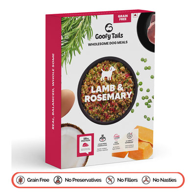 Goofy Tails Lamb and Rosemary Gluten & Grain Free Food for Dogs and Puppies
