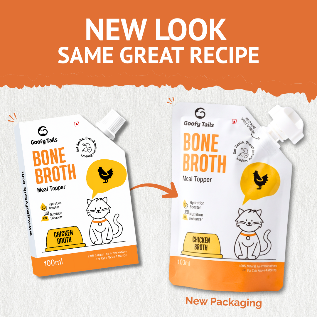 Chicken Bone Broth for Cats and Kittens