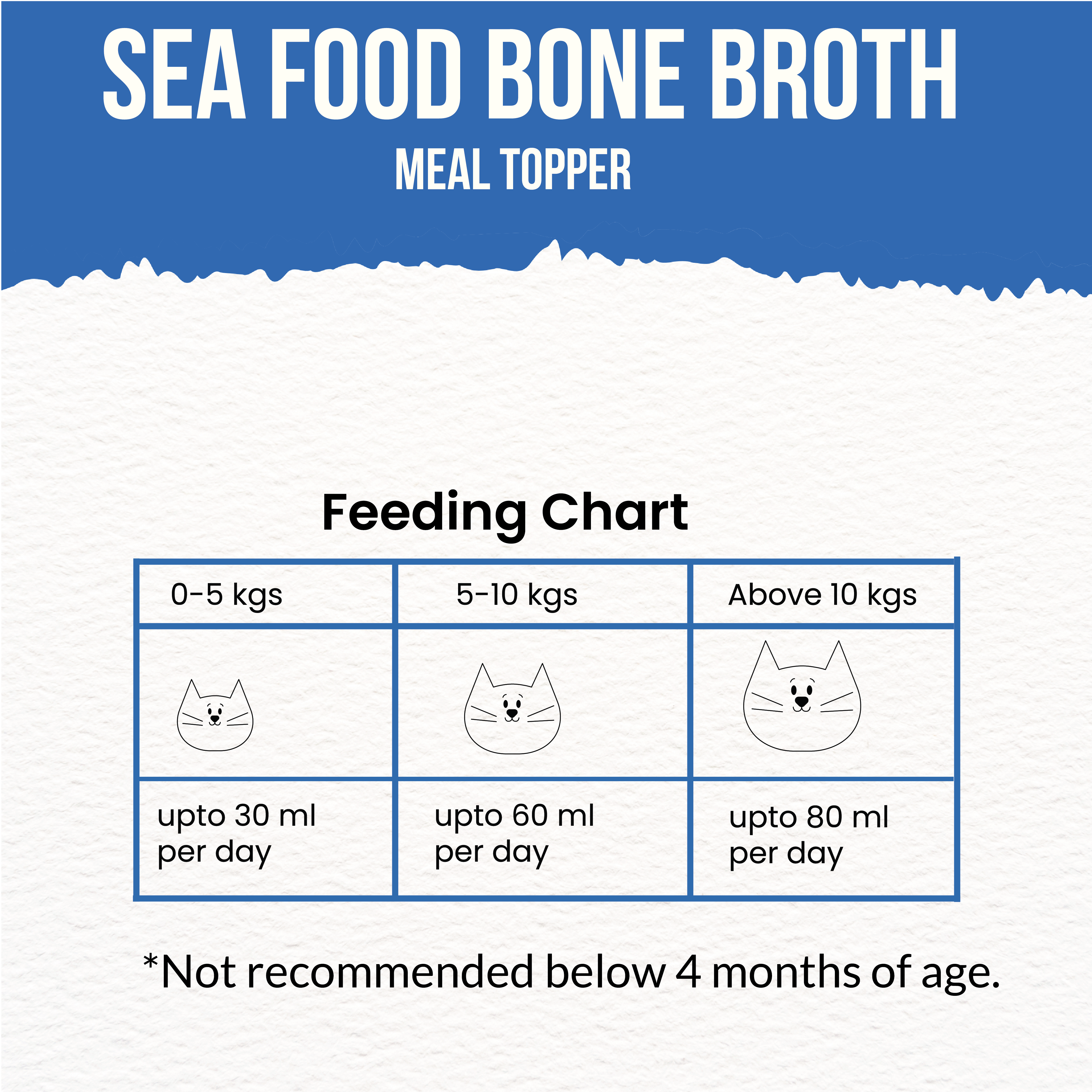 Healthy bone broth for cats