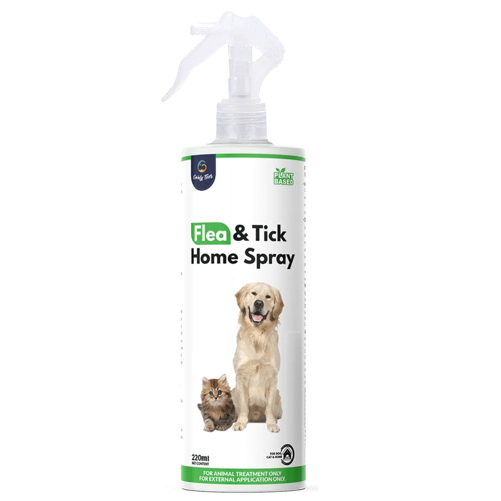 Goofy Tails Natural Anti Tick and Flea Spray for Dog and Cats | 6 in 1 Flea Tick Home Spray (no Harsh Chemicals) (7168249135254)