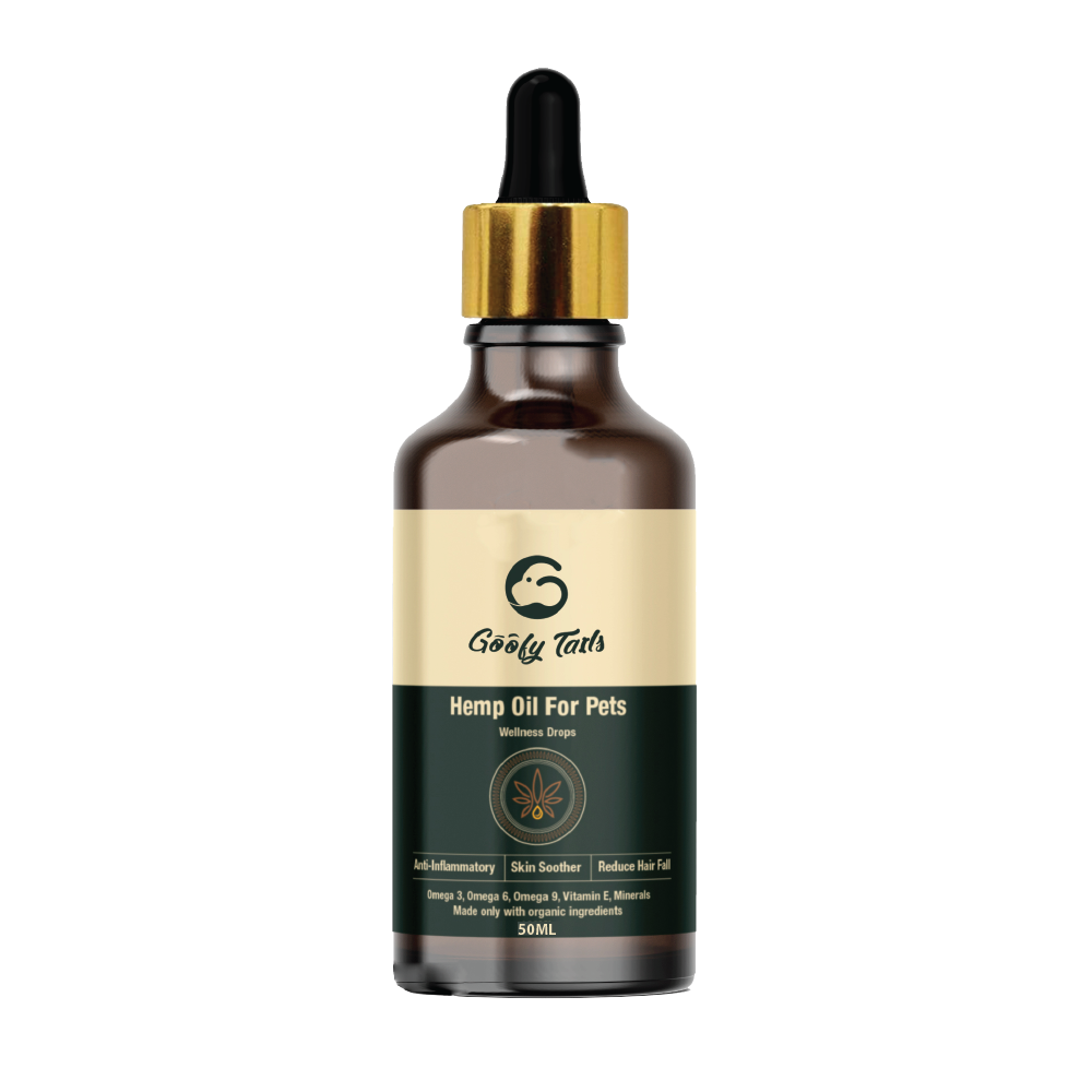 Goofy Tails Hemp Oil for dogs and Cats