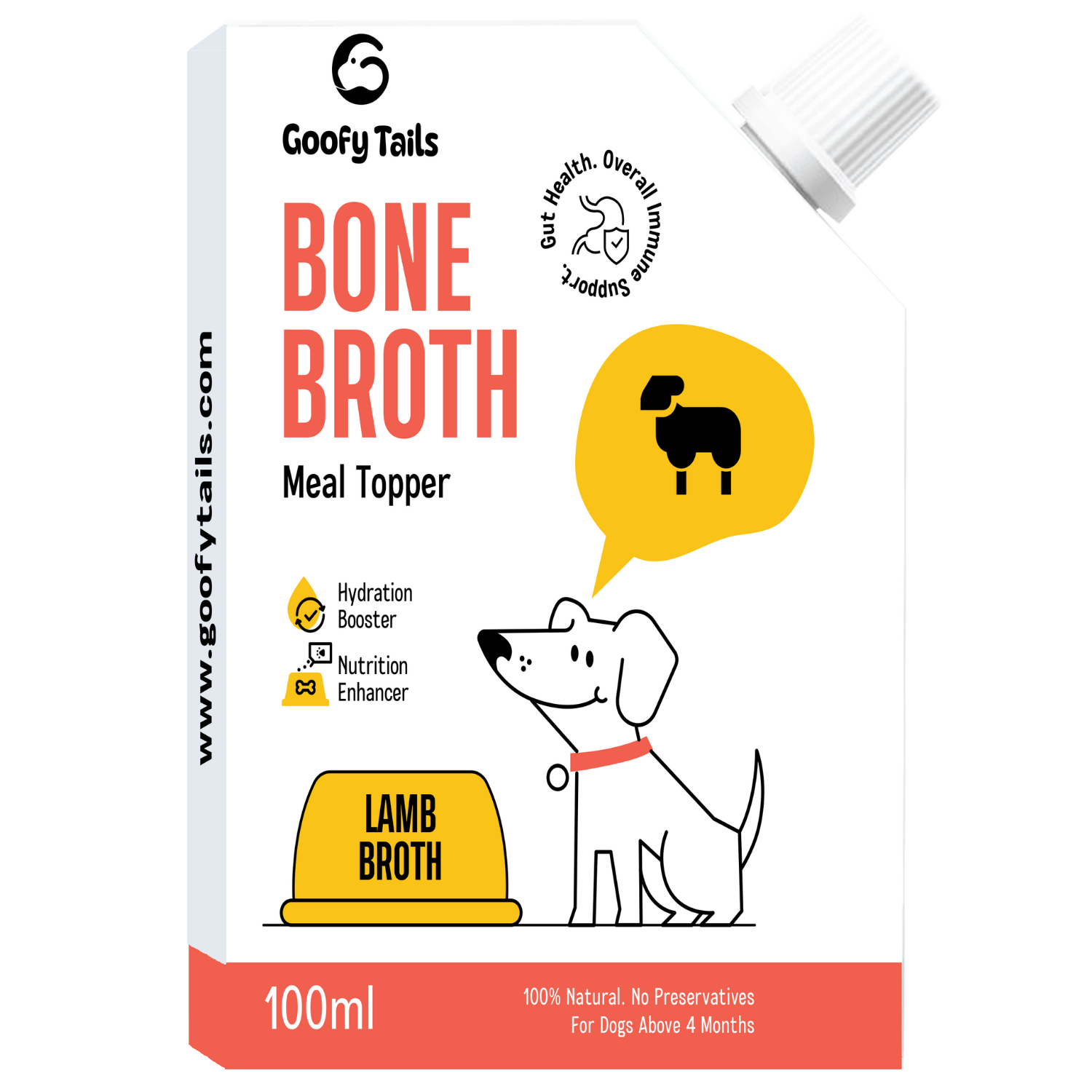 Bone broth for dogs