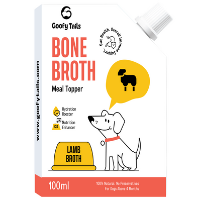 Goofy Tails Lamb Bone Broth for Dogs and Puppies
