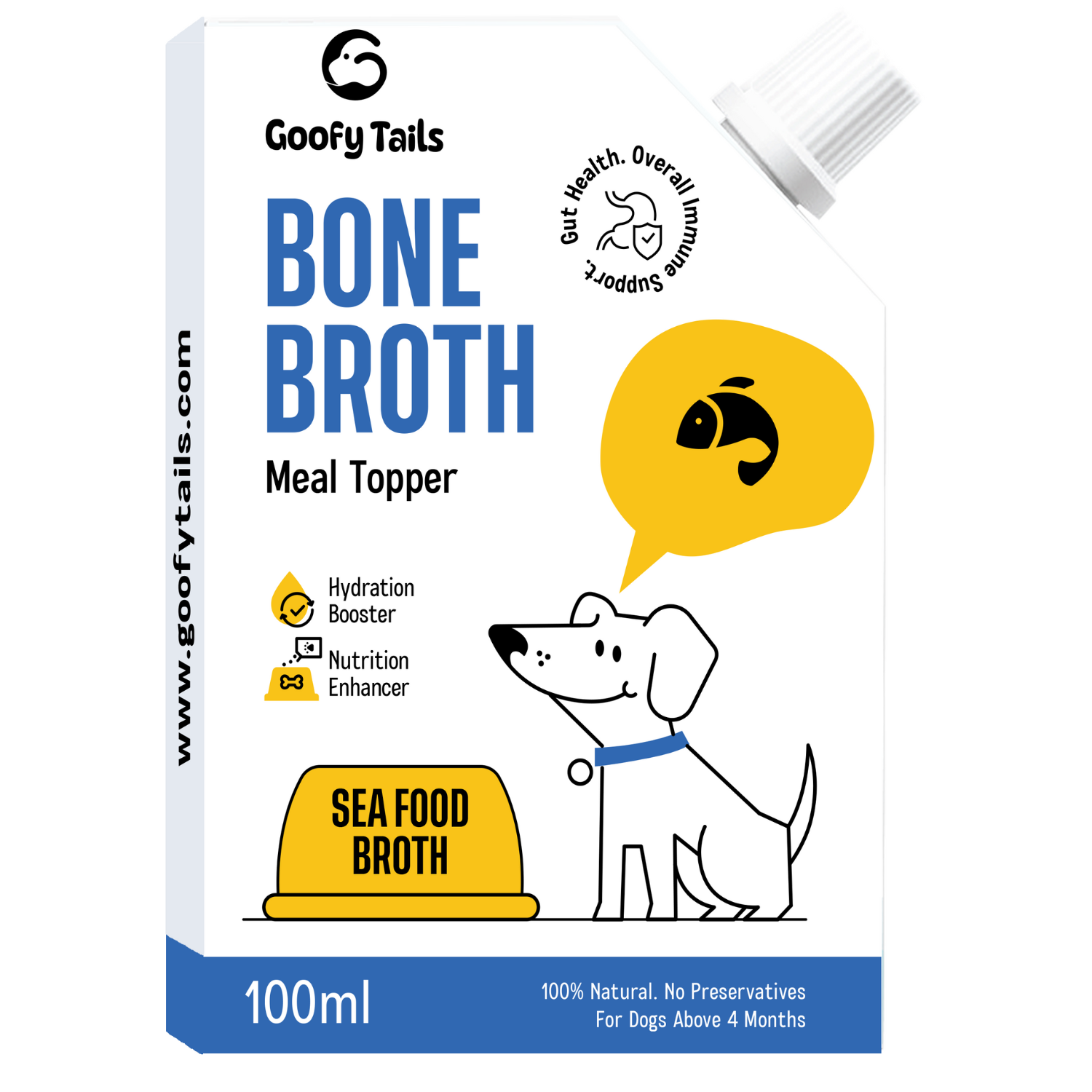 Bone broth for dogs