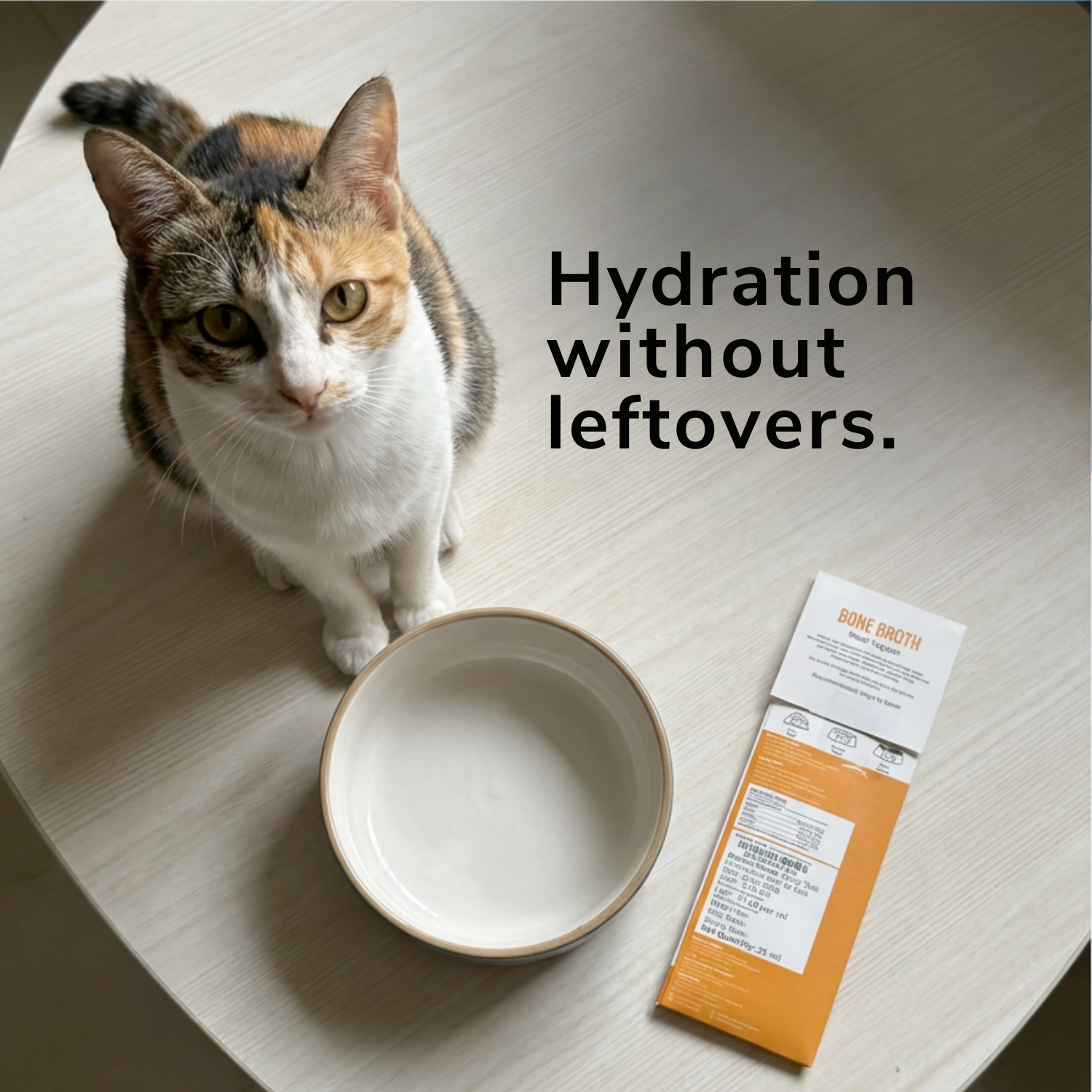 Chicken Bone Broth for Cats and Kittens