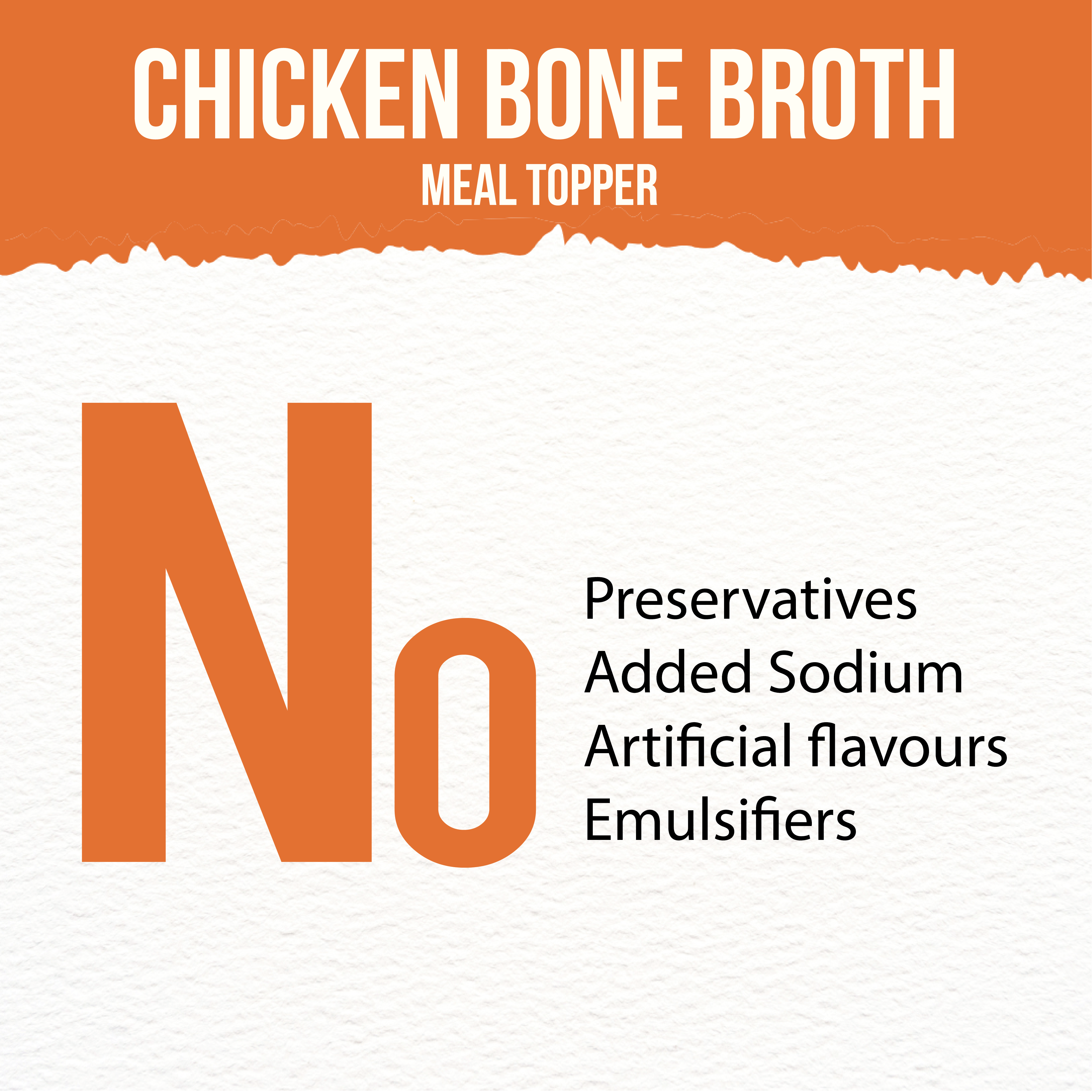 Chicken Superfood Meal Topper with Chicken Bone Broth Combo Pack for Dogs