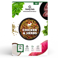 Goofy Tails Chicken and Herbs Gluten & Grain Free Food for Dogs and Puppies