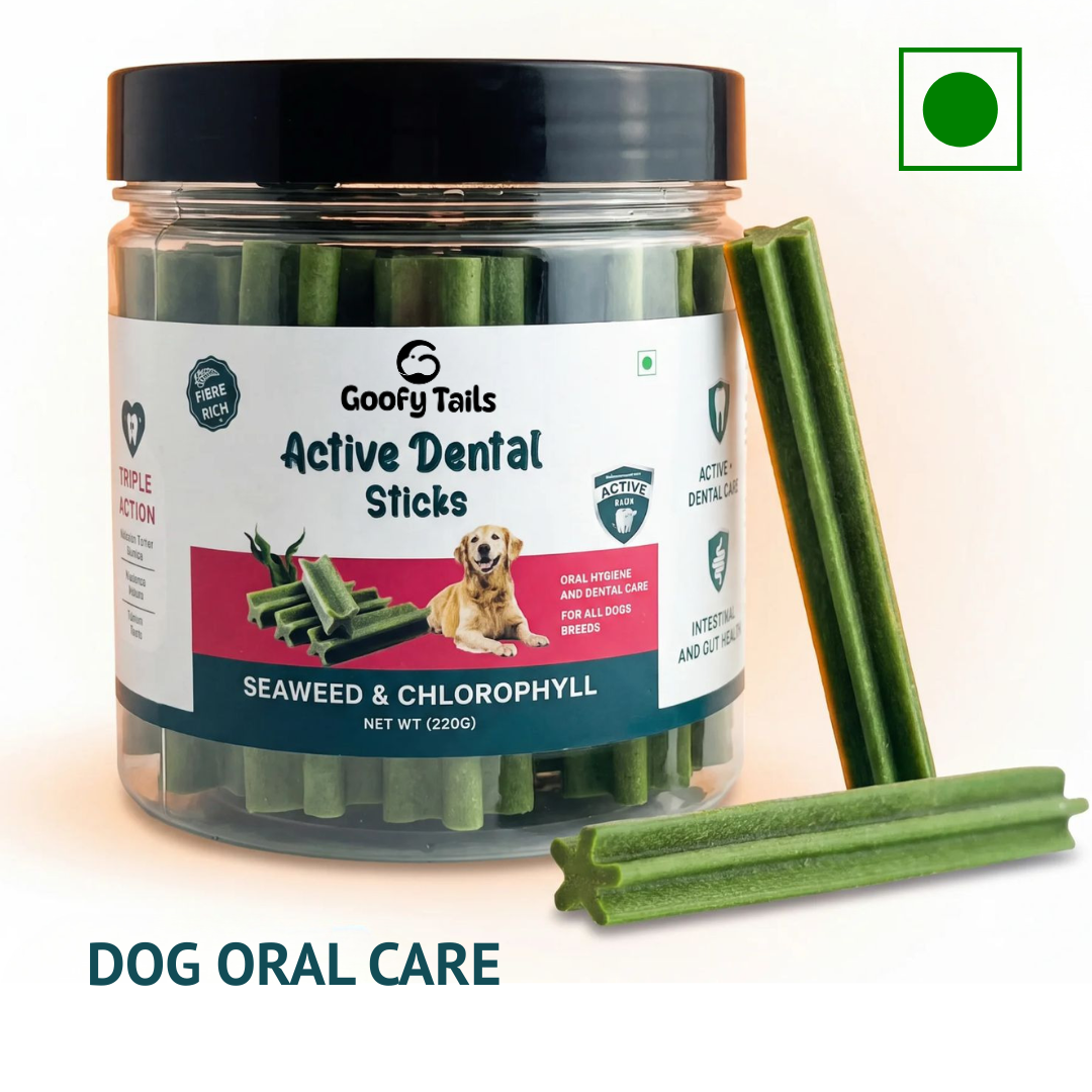 Oral Care Active Dental Vegetarian Dog Treat ( Seaweed)