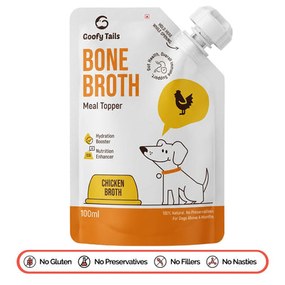 Goofy Tails Chicken Bone Broth for Dogs and Puppies