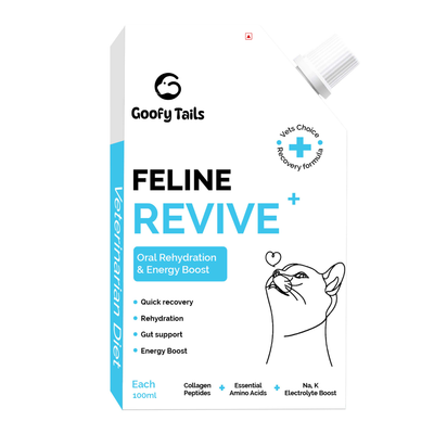 Feline Revive + Hydration, Nutrition booster, ORS for Cats
