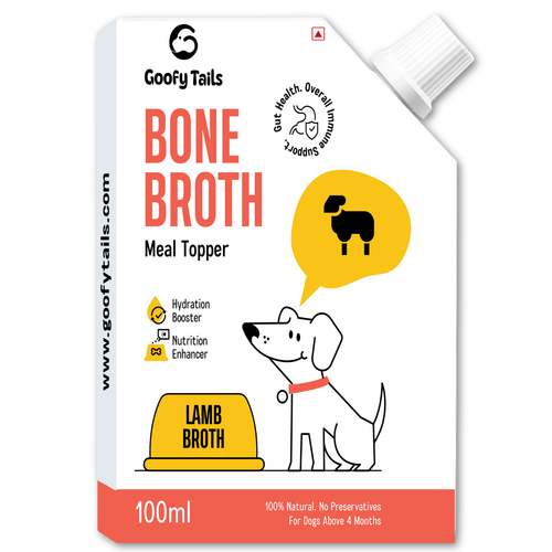 Goofy Tails Lamb Bone Broth for Dogs and Puppies