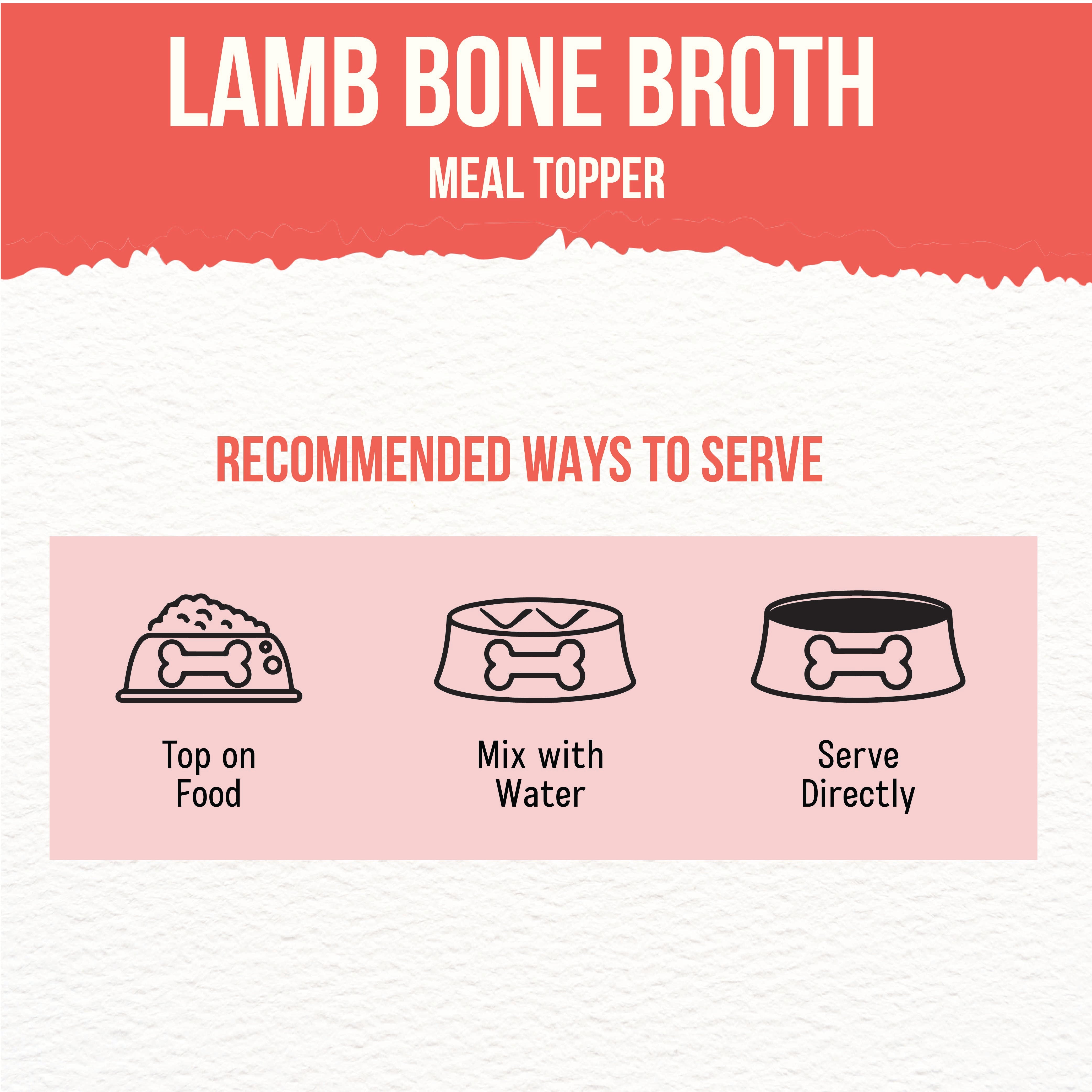 Goofy Tails Lamb Bone Broth for Dogs and Puppies