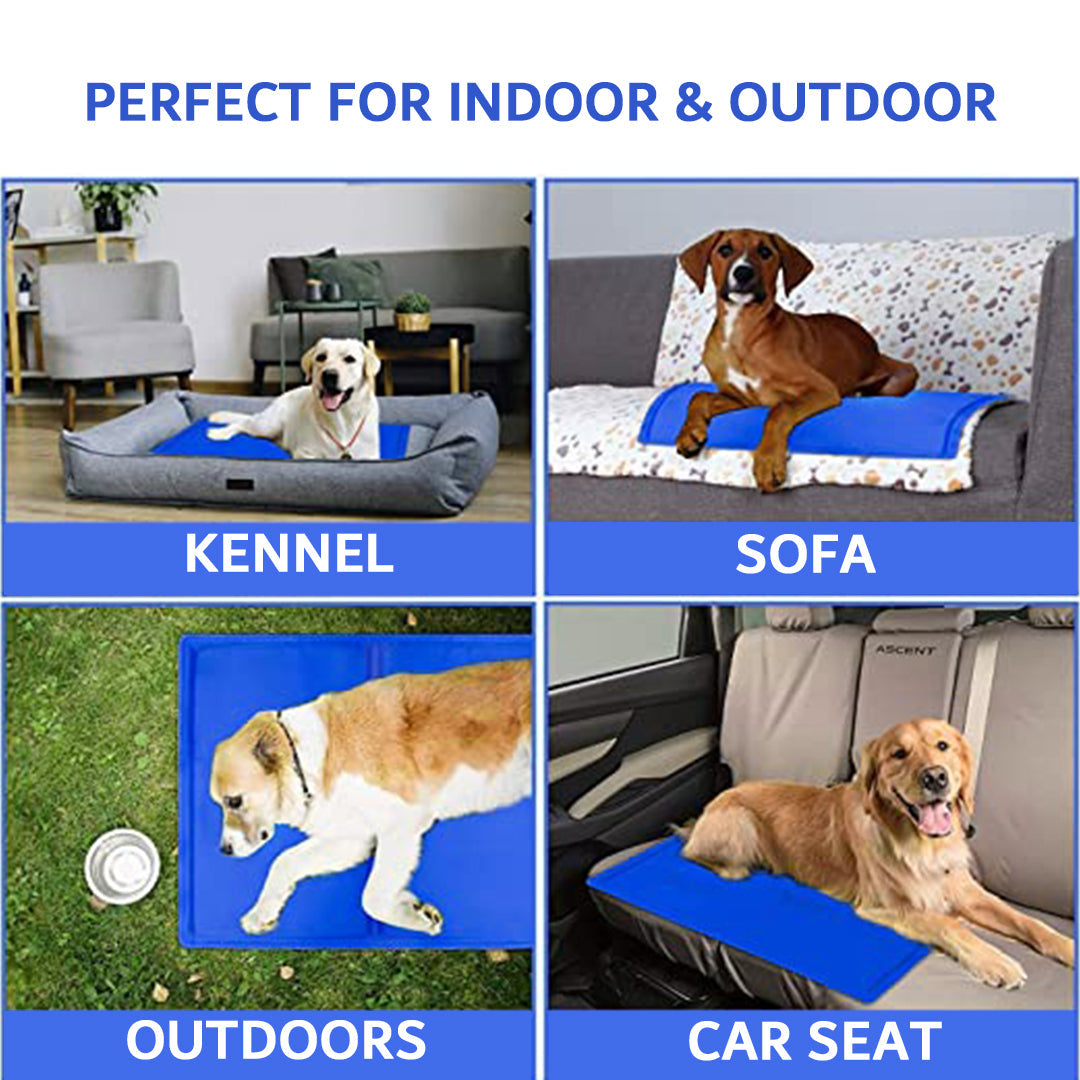 pet cooling mat for indoor and outdoor uses