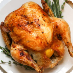 Roasted Chicken Skin