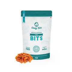 Goofy Tails Fish Bits Cat Treats | Gluten & Grain Free Treats for Cat & Kittens | Made with Real Fish 70 g