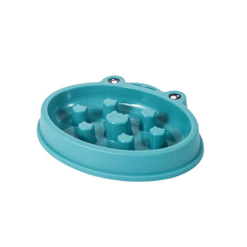 Blue slow feeder Dog Bowls  (7644349661334)