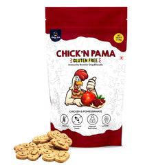 Goofy Tails Chick’N Pama Gluten Free Chicken Biscuits for Dogs and Puppies - 250g