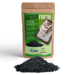 Goofy Tails Activated Charcoal Litter Fresh Deodorizer | Natural Deodorizer 200g