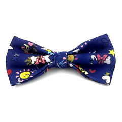 Goofy Tails Happy Vibes Pet Bows Tie | Adjustable Bowties for Dogs and Cats