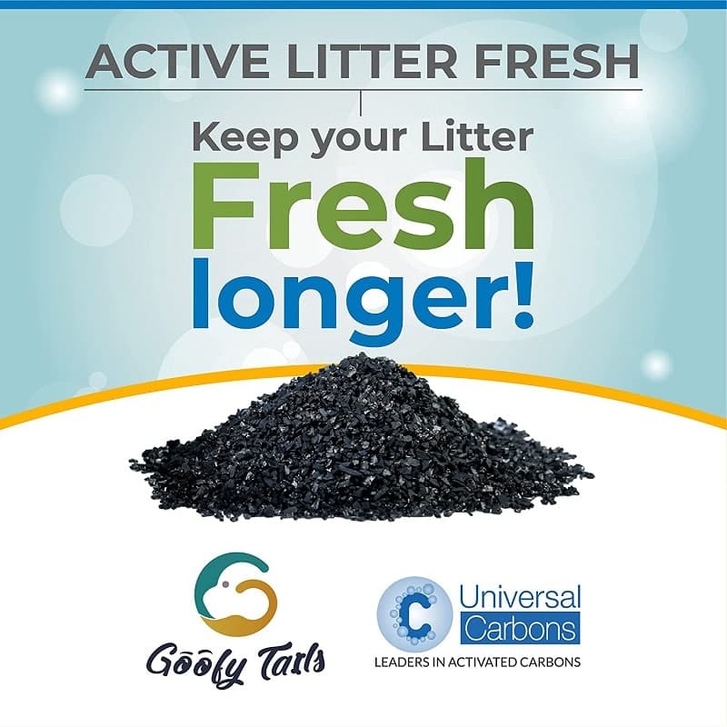 Activated Charcoal Cat Litter Freshener and Cat Litter Deodoriser